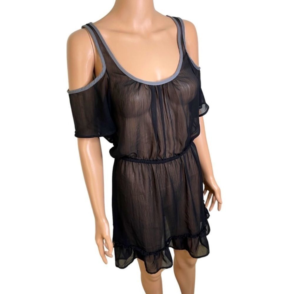 Olsenboye Sheer Sheeth Dress